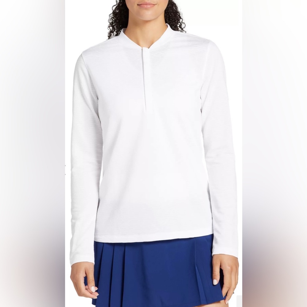NWT Prince Women's Match 1/4 Zip Tennis Top Size Small